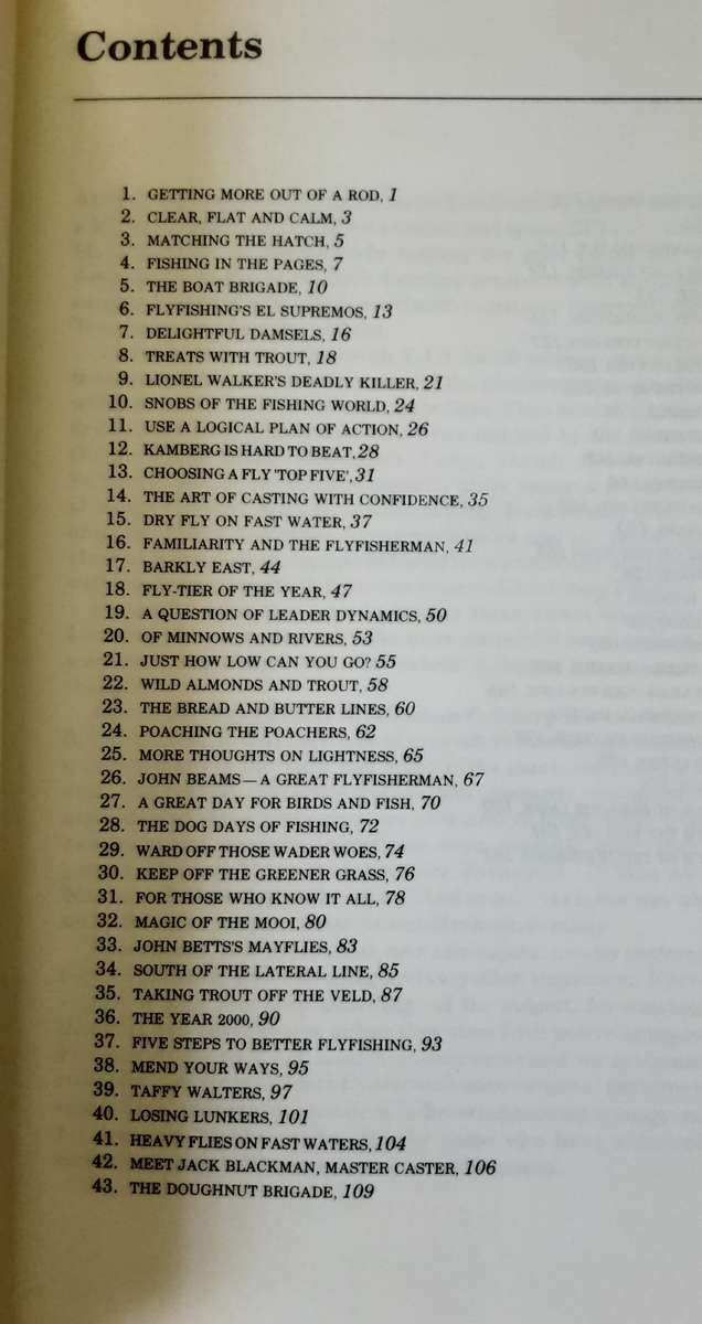 My Way With  A Trout by Tom Sutcliffe