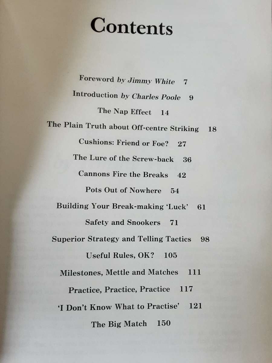 Jimmy Whites Snooker Masterclass