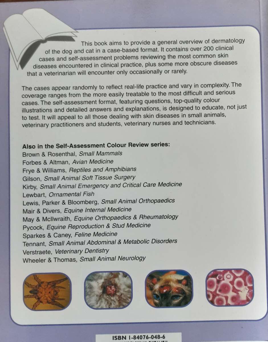 Small Animal Dermatology by Karen A Moriello