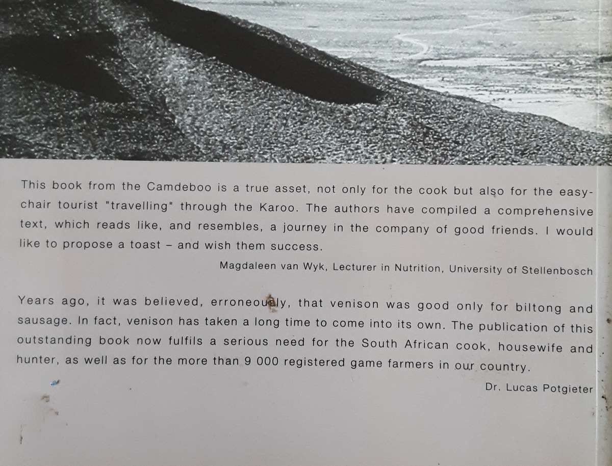 Camdeboo Karoo Venison by Lynne Minnaar, Annatjie Reynolds  & Albe Neethling