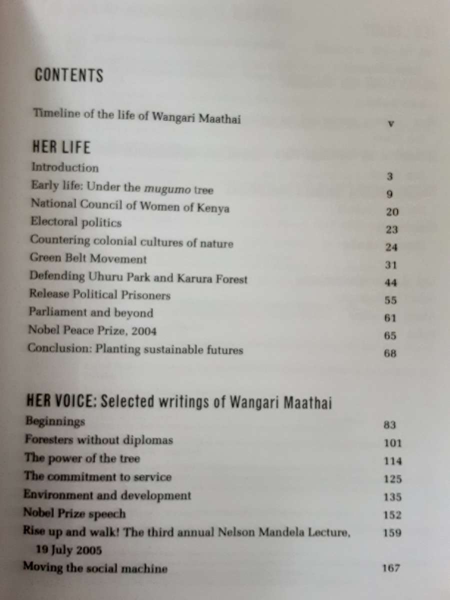 Wangari Maathai's Registers of Freedom Selected Writings edited by Grace Musila