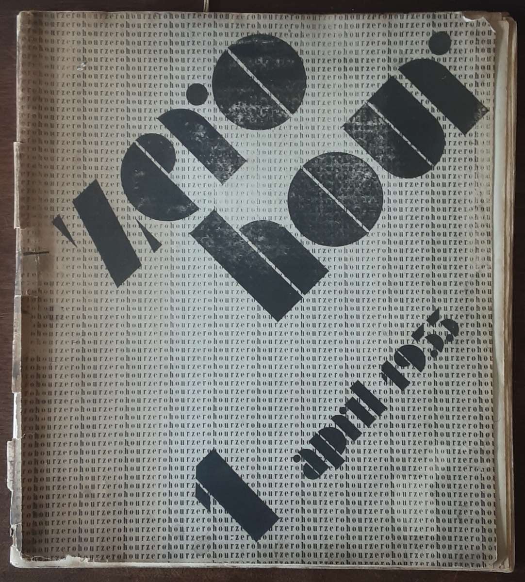 Zero Hour 1 April 1933 Architecture Journal by Gordon McIntosh, Norman Hanson & Rex Martienssen