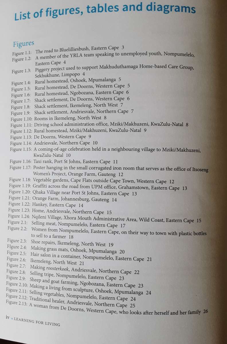 Learning for Living Towards a New Vision for Post School Learning in South Africa by Baatjes