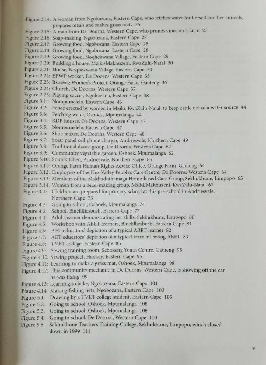 Learning for Living Towards a New Vision for Post School Learning in South Africa by Baatjes