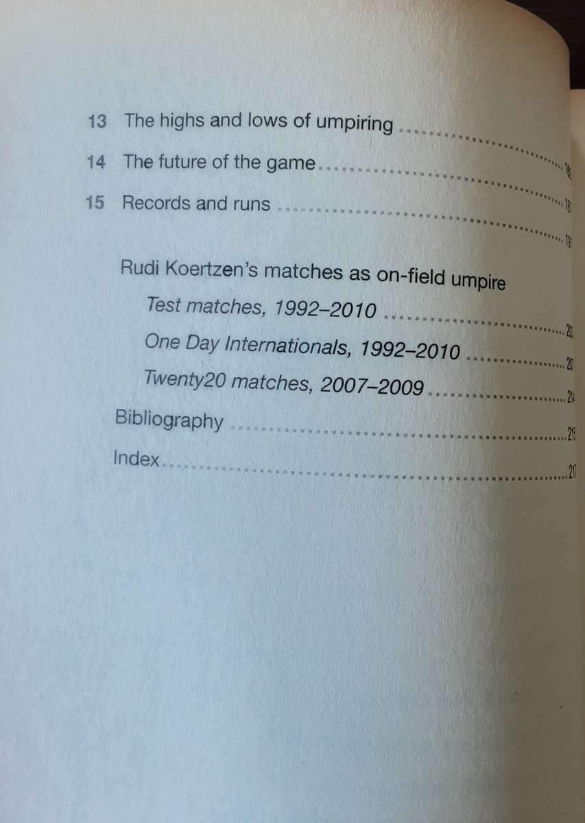 Slow Death Memories of a Cricket Umpire by Rudi Koertzen **Signed Copy **