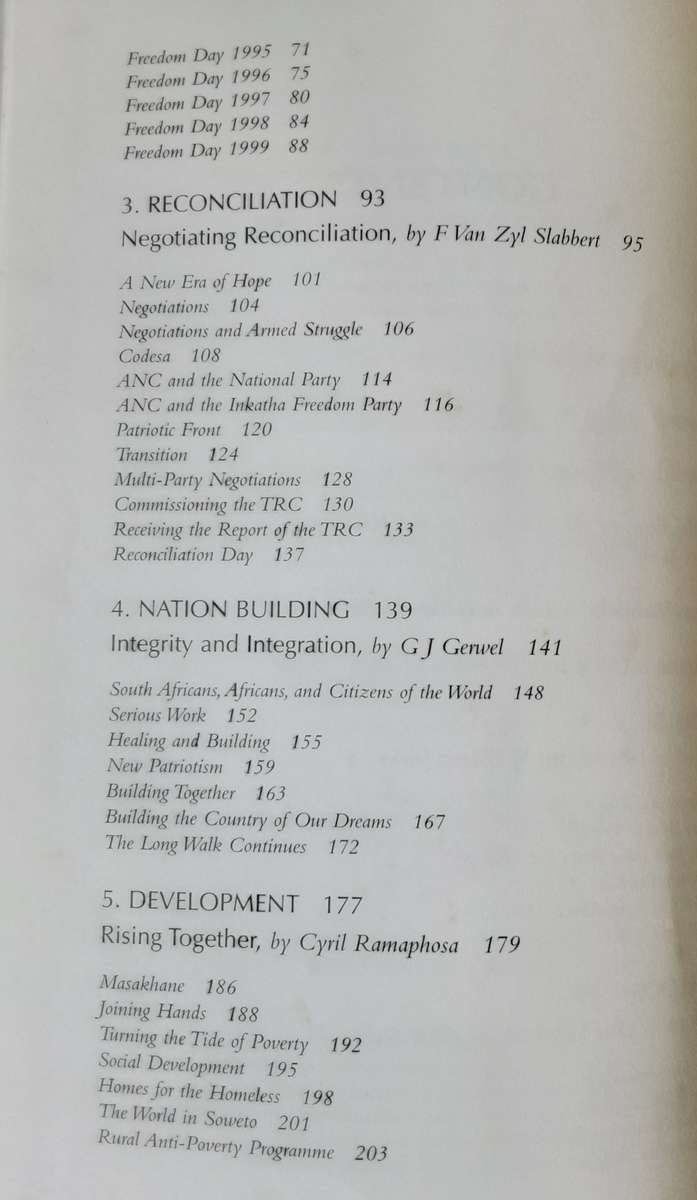 Nelson Mandela From Freedom to the Future , Tributes and Speeches