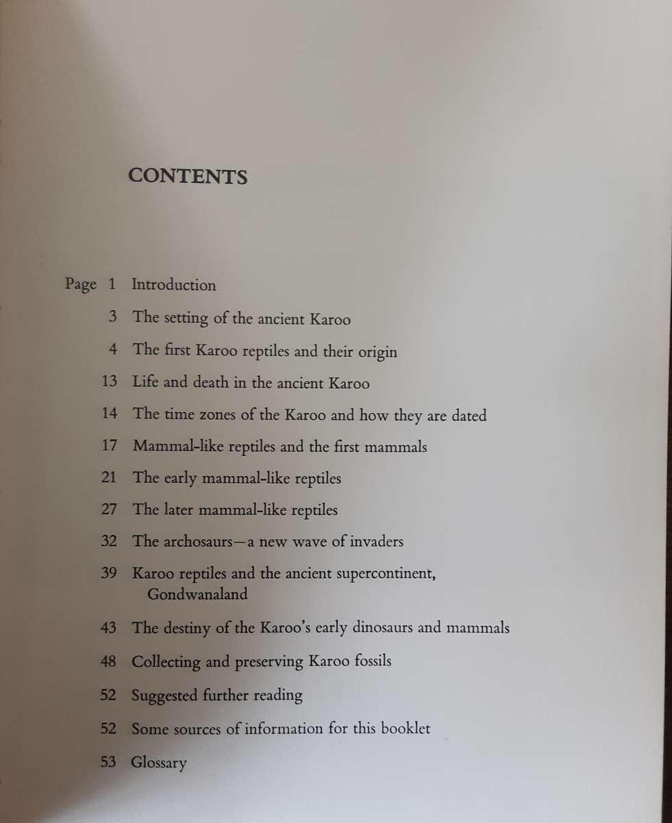 Fossil Reptiles of the South African Karoo by M A Cluver