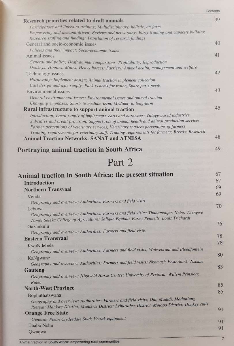 Animal Traction in South Africa Empowering Rural Communities by Paul Starkey