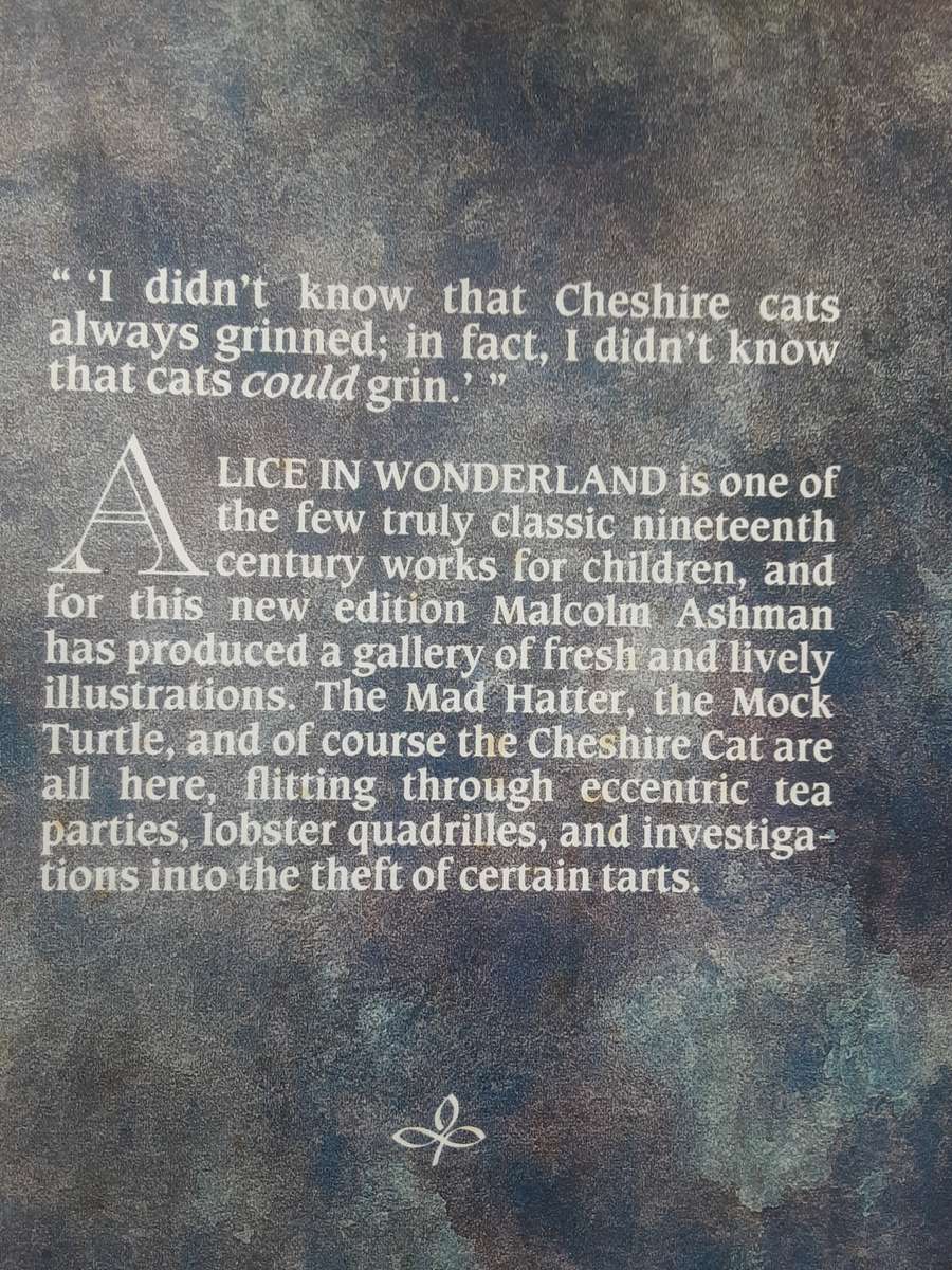 Alice's Adventures in Wonderland by Lewis Carrol illustrated by Malcolm Ashman