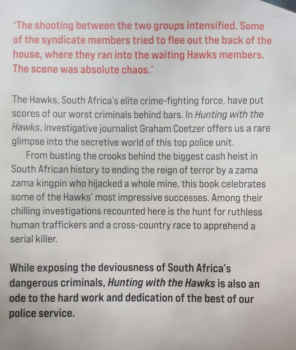 Hunting with the Hawks by Graham Coetzer