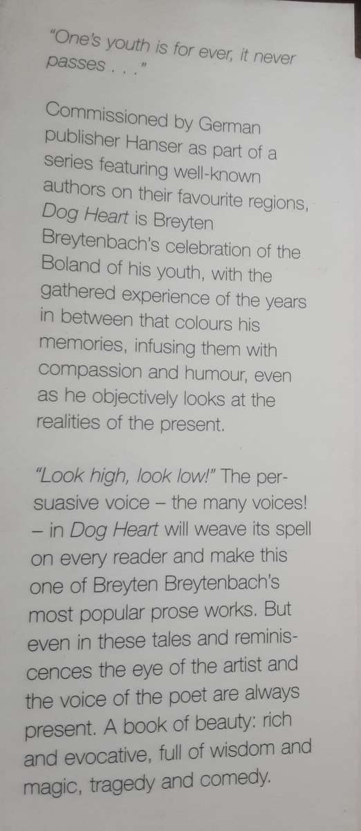 Dog Heart by Breyten Breytenbach