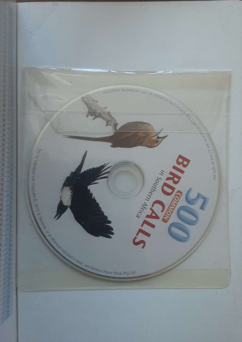 500 Common Bird Calls in Southern Africa by Doug Newman **Inc CD**