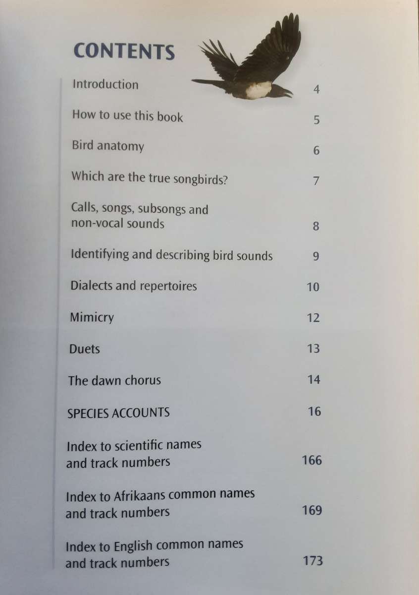 500 Common Bird Calls in Southern Africa by Doug Newman **Inc CD**