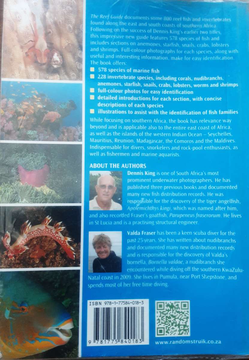 The Reef Guide, East & South Coasts of Southern Africa by Dennis King & Valda Fraser **Signed Copy *