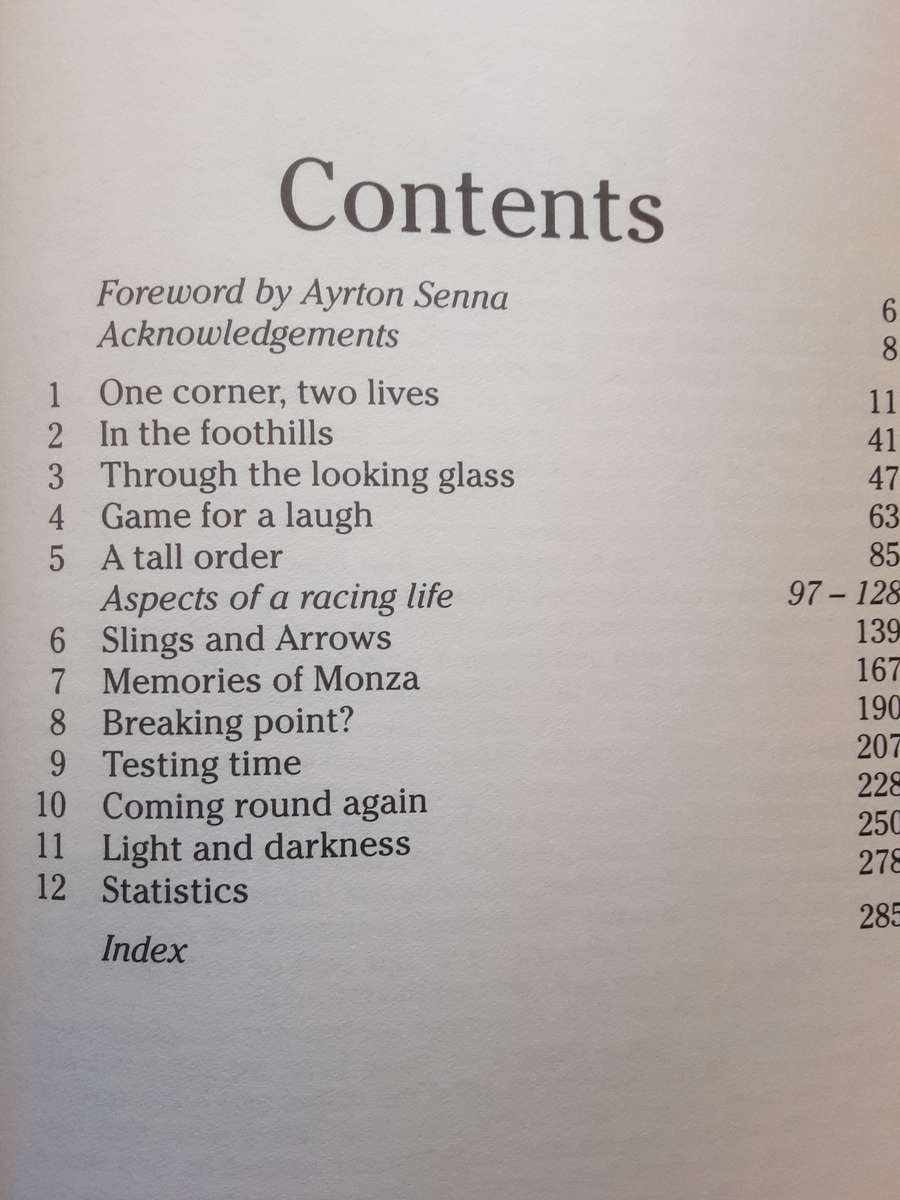 Gerhard Berger The Human Face of Formula 1 second edition by Christopher Hilton