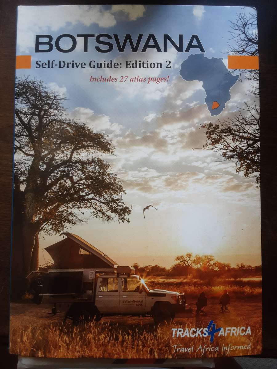 Botswana Self Drive Guide Edition 2 by Tracks 4 Africa plus Kgalagadi and Botswana loose maps