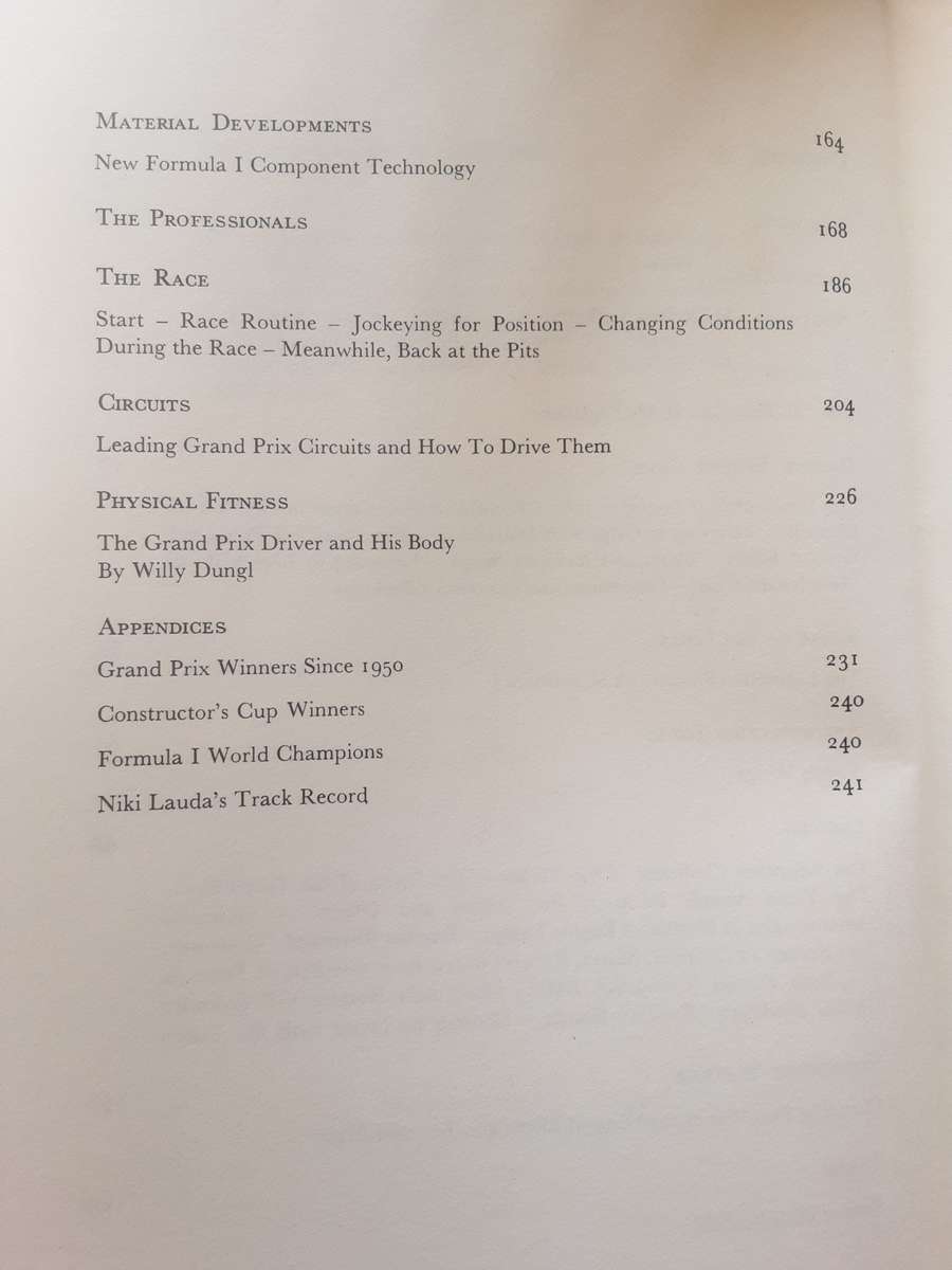Second Time Around The New Formula 1 The Turbo Era by Niki Lauda