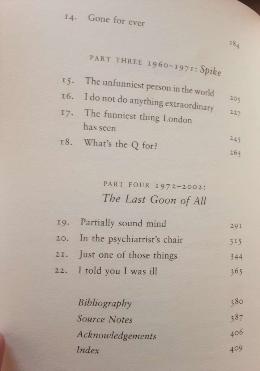 Spike Milligan The Biography by Humphrey Carpenter