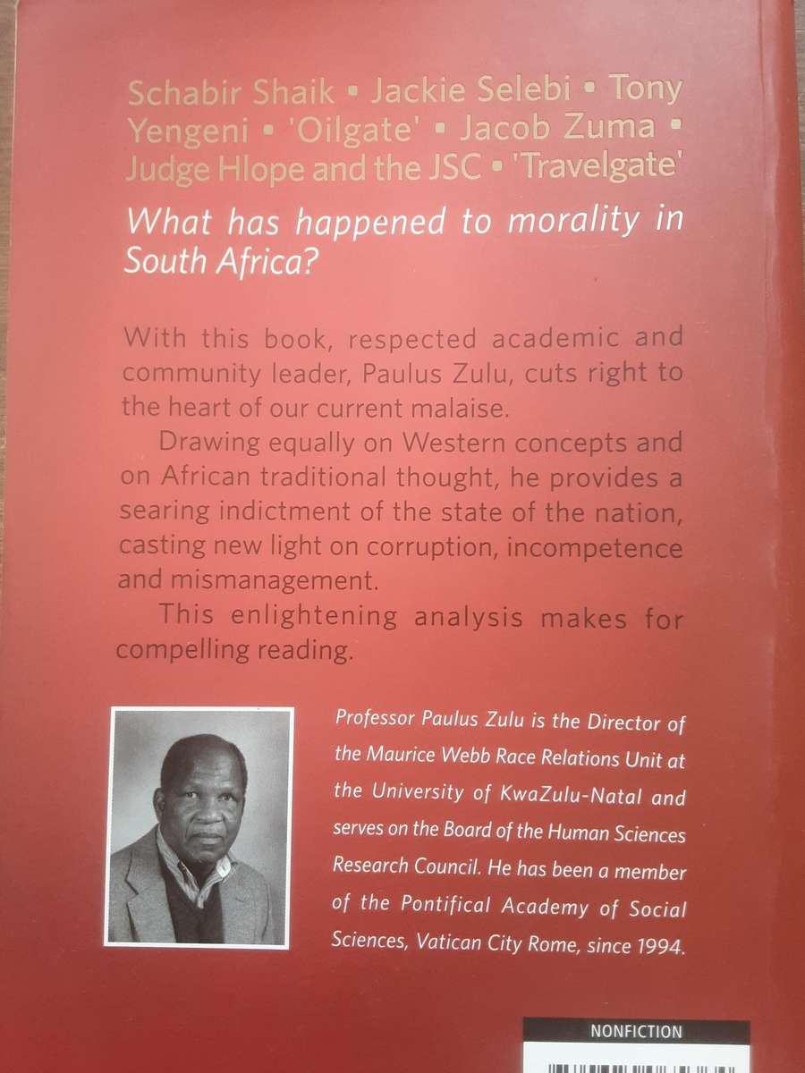 A Nation in Crisis An Appeal for Morality by Paulus Zulu