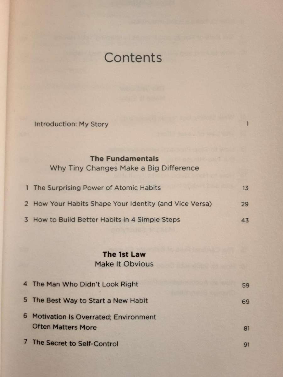 Atomic Habits by James Clear