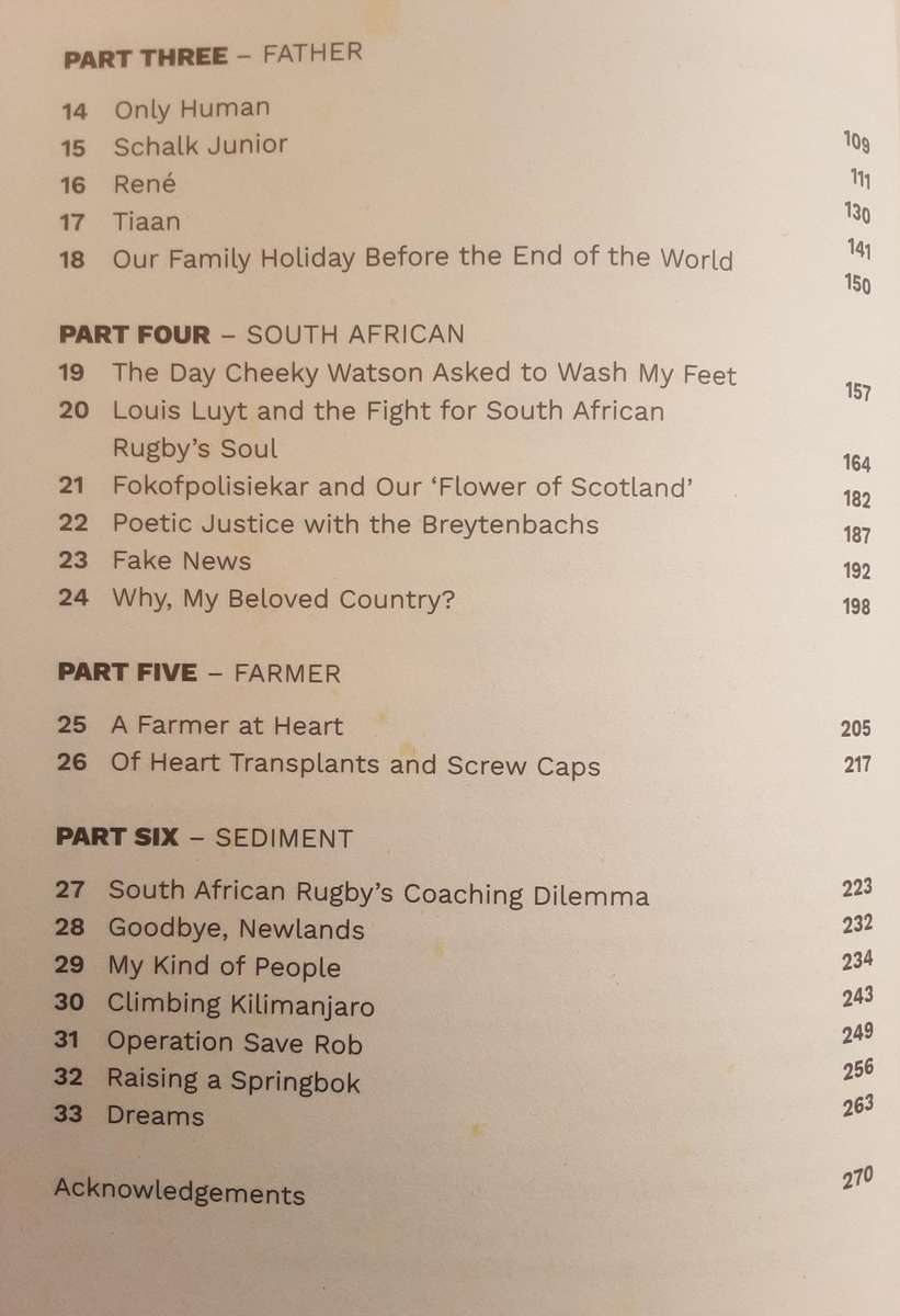 Just A Moment A Memoir by Schalk Burger SNR with Michael Vlismas