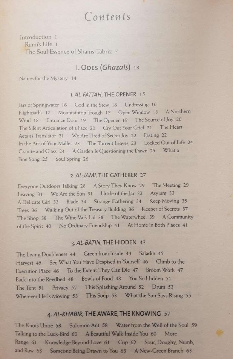 Rumi, The Big Red Book by Coleman Barks