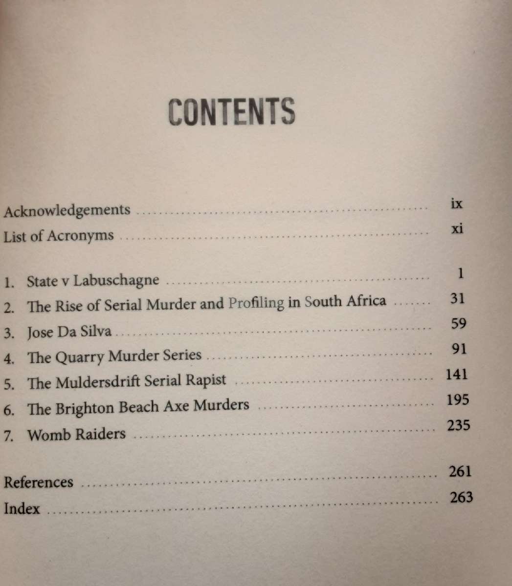 The Profiler Diaries volume 1 and 2 by Gerard Labuschagne