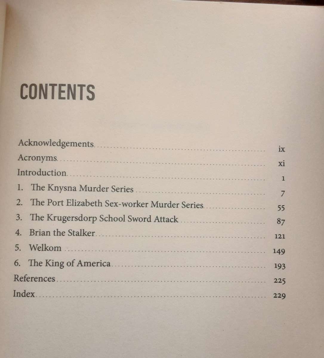 The Profiler Diaries volume 1 and 2 by Gerard Labuschagne