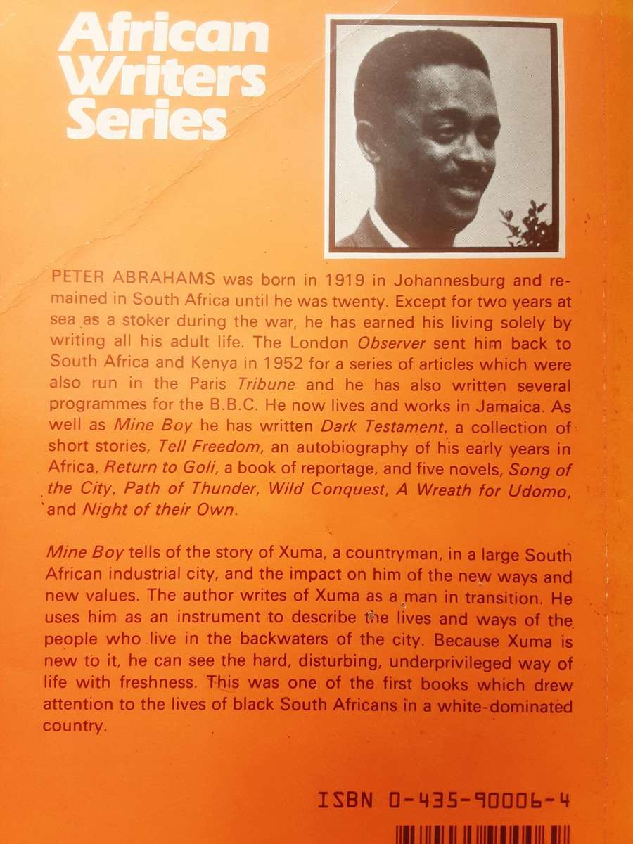 Mine Boy by Peter Abrahams