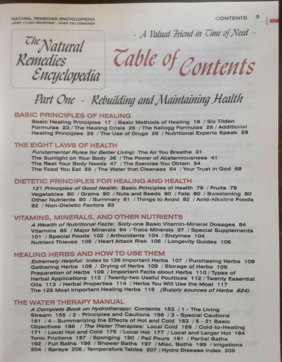 Natural Remedies Encyclopedia Heritage Edition by Ferrell, Archbold, Cherne