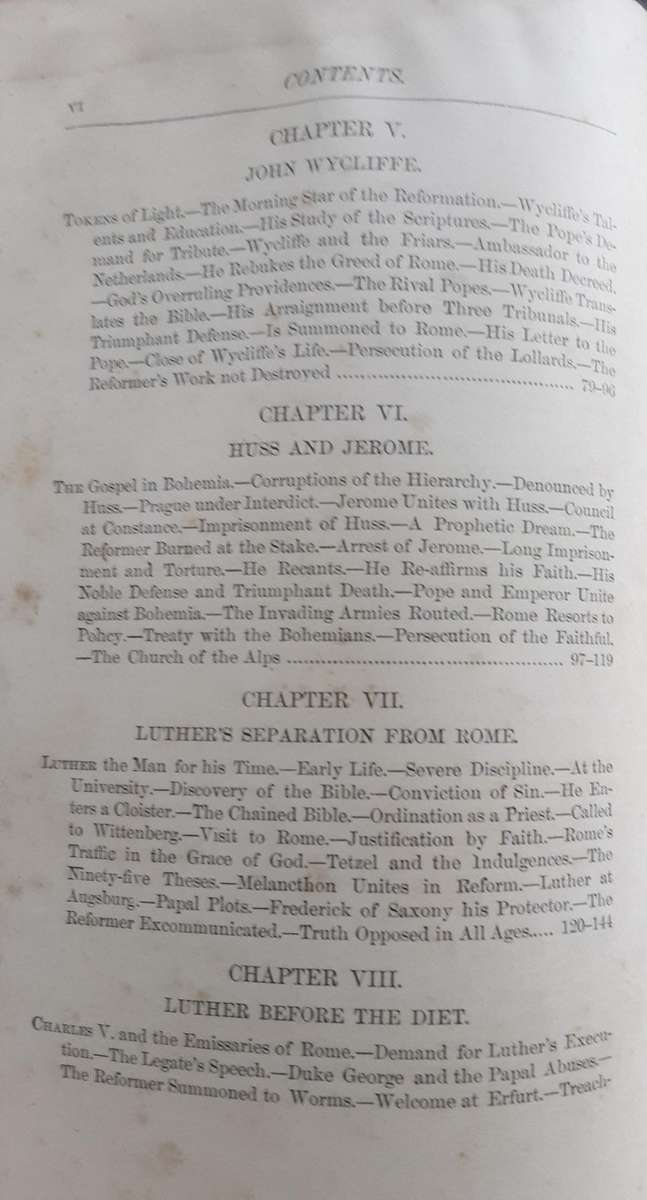 The Great Controversy Between Christ and Satan During The Christian Dispensation by Mrs E G White