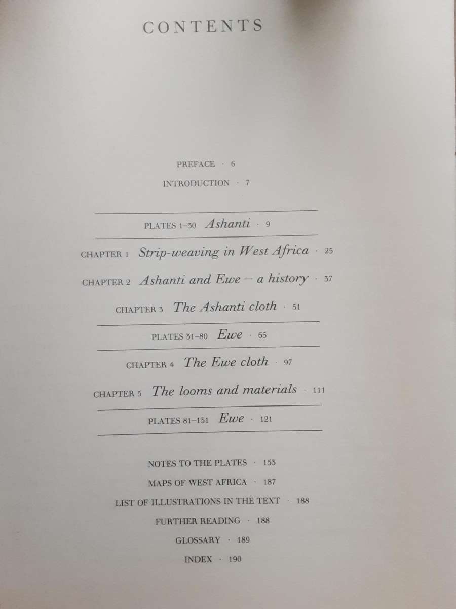 African Majesty, The Textile Art of the Ashanti and Ewe by Peter Adler and Nicholas Barnard