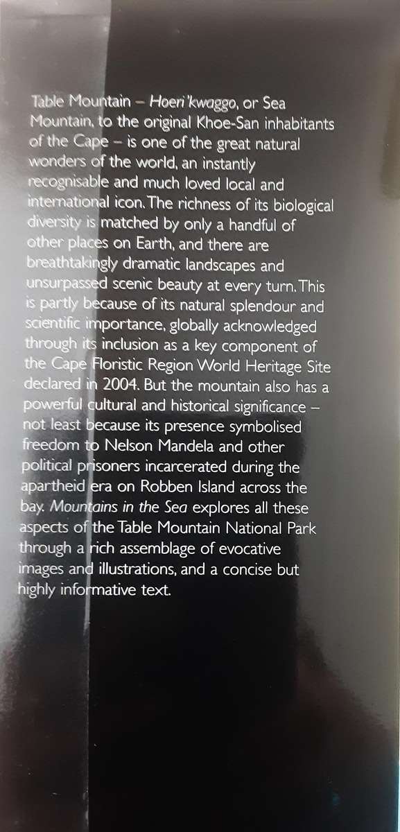 Mountains in the Sea A Celebration of The Table Mountain National Park by Yeld & Barker **Signed **