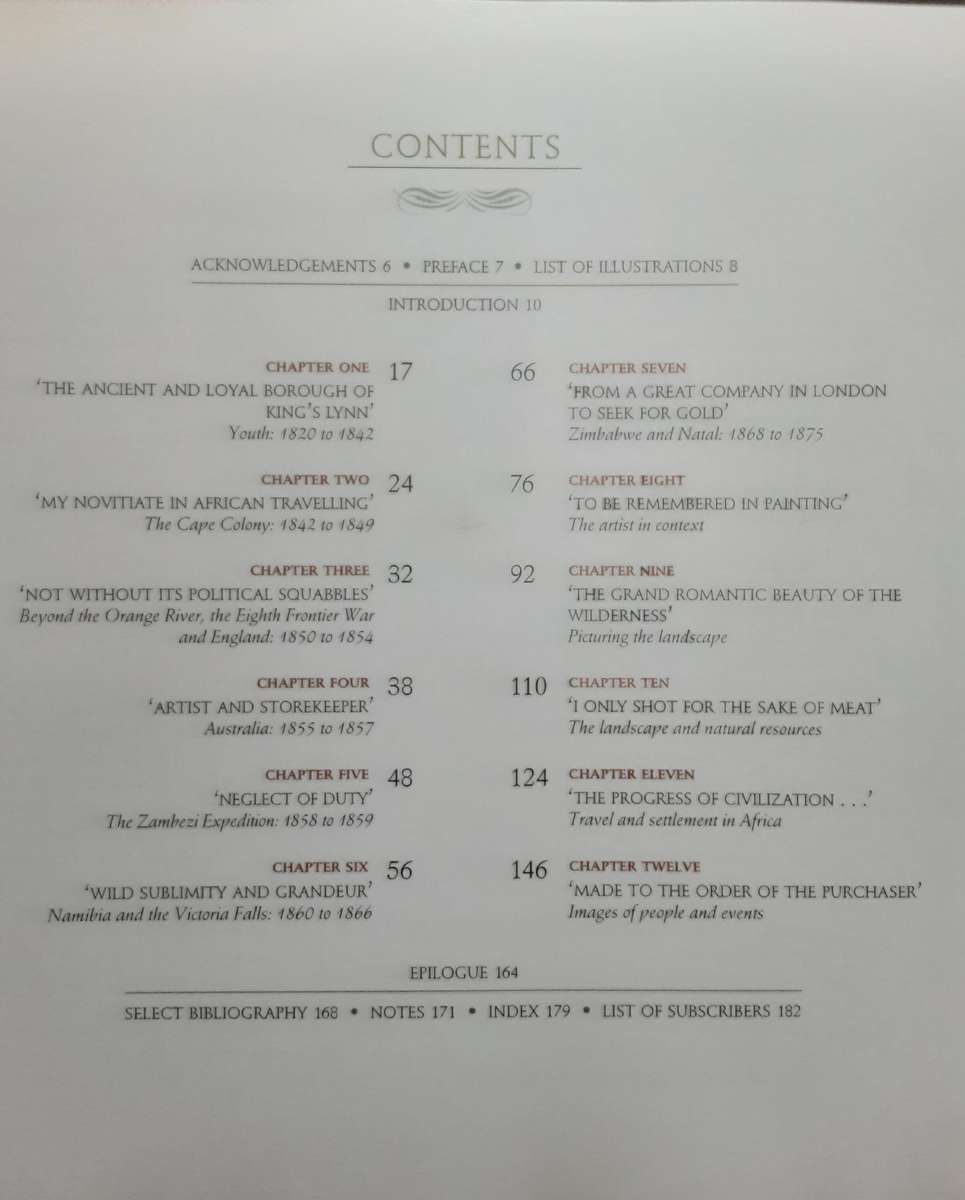 The Life and Works of Thomas Baines by Jane Carruthers and Marion Arnold