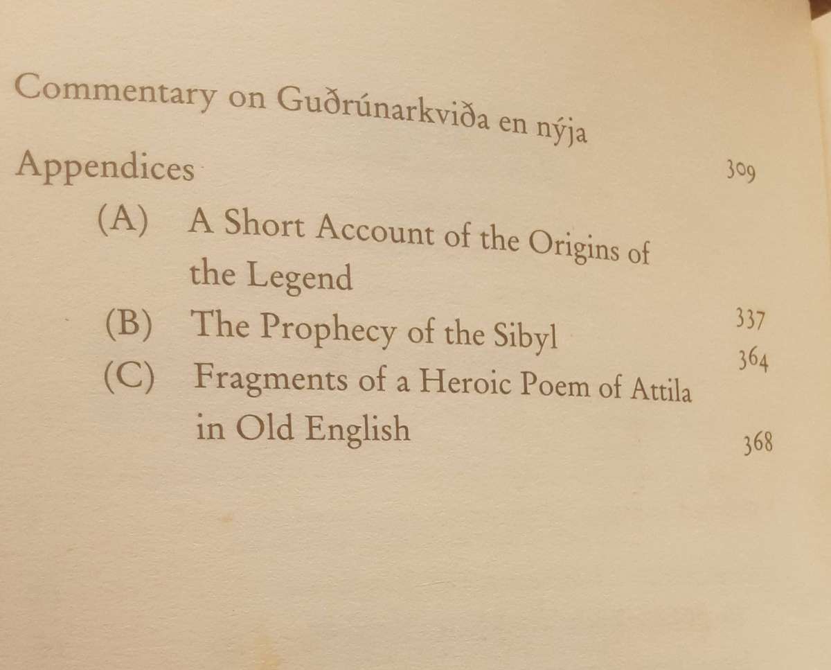 The Legend of Sigurd & Gudrun by J R R Tolkien edited by Christopher Tolkien