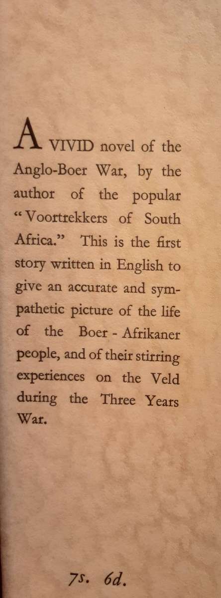 Sarie Marais A Romance of the Anglo Boer War by Manfred Nathan