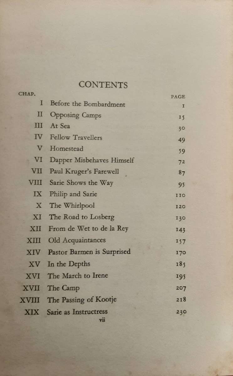 Sarie Marais A Romance of the Anglo Boer War by Manfred Nathan