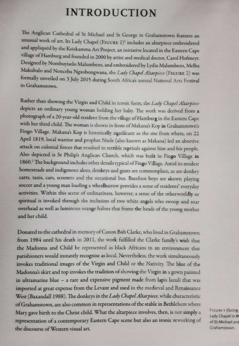 The Keiskamma Art Project Restoring Hope and Livelihoods by Brenda Schmahmann