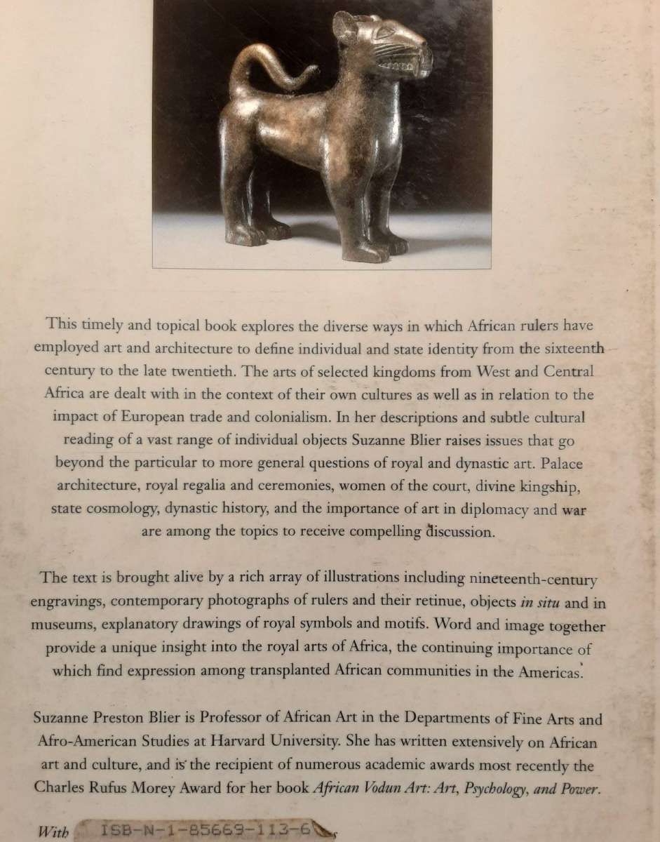 Royal Arts of Africa by Suzanne Preston Blier