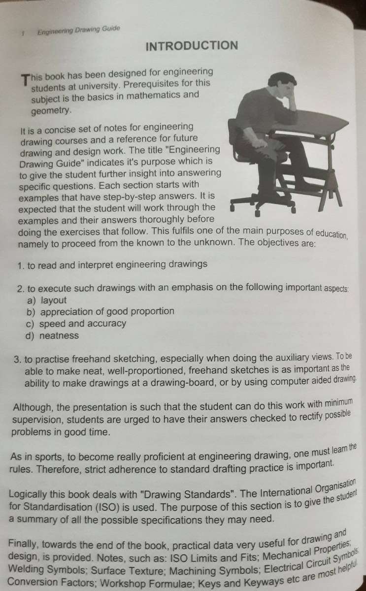 Engineering Drawing Guide for Students and Professional Engineers by Sydney B Joelson