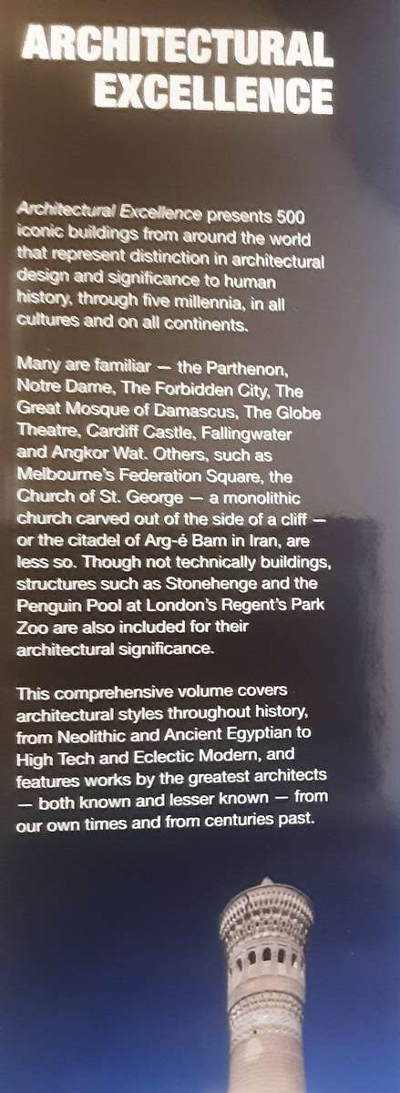 Architectural Excellence 500 Iconic Buildings by Paul Cattermole