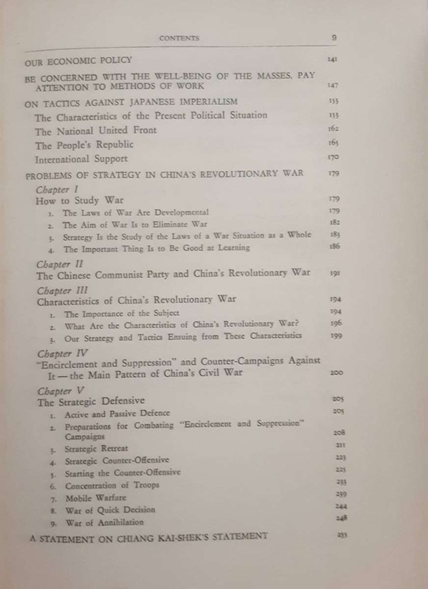 Selected Works of Mao Tse Tung in 2 volumes published by Foreign Language Press 1975