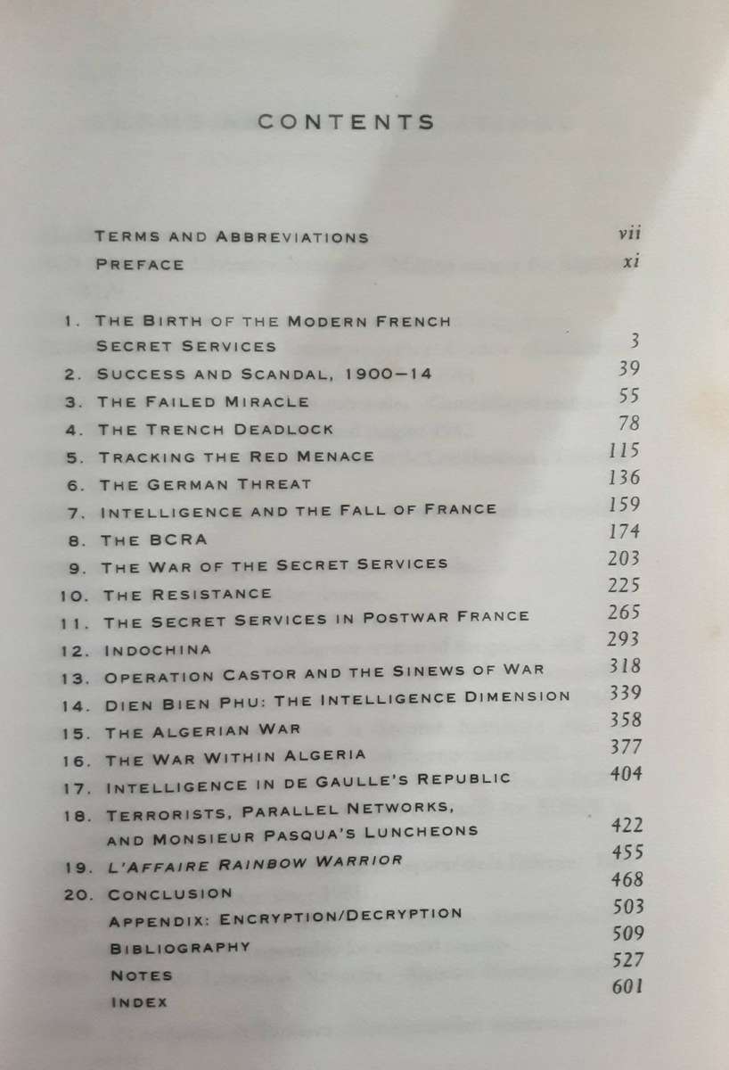 The French Secret Services from the Dreyfus Affair to the Gulf War by Douglas Porch