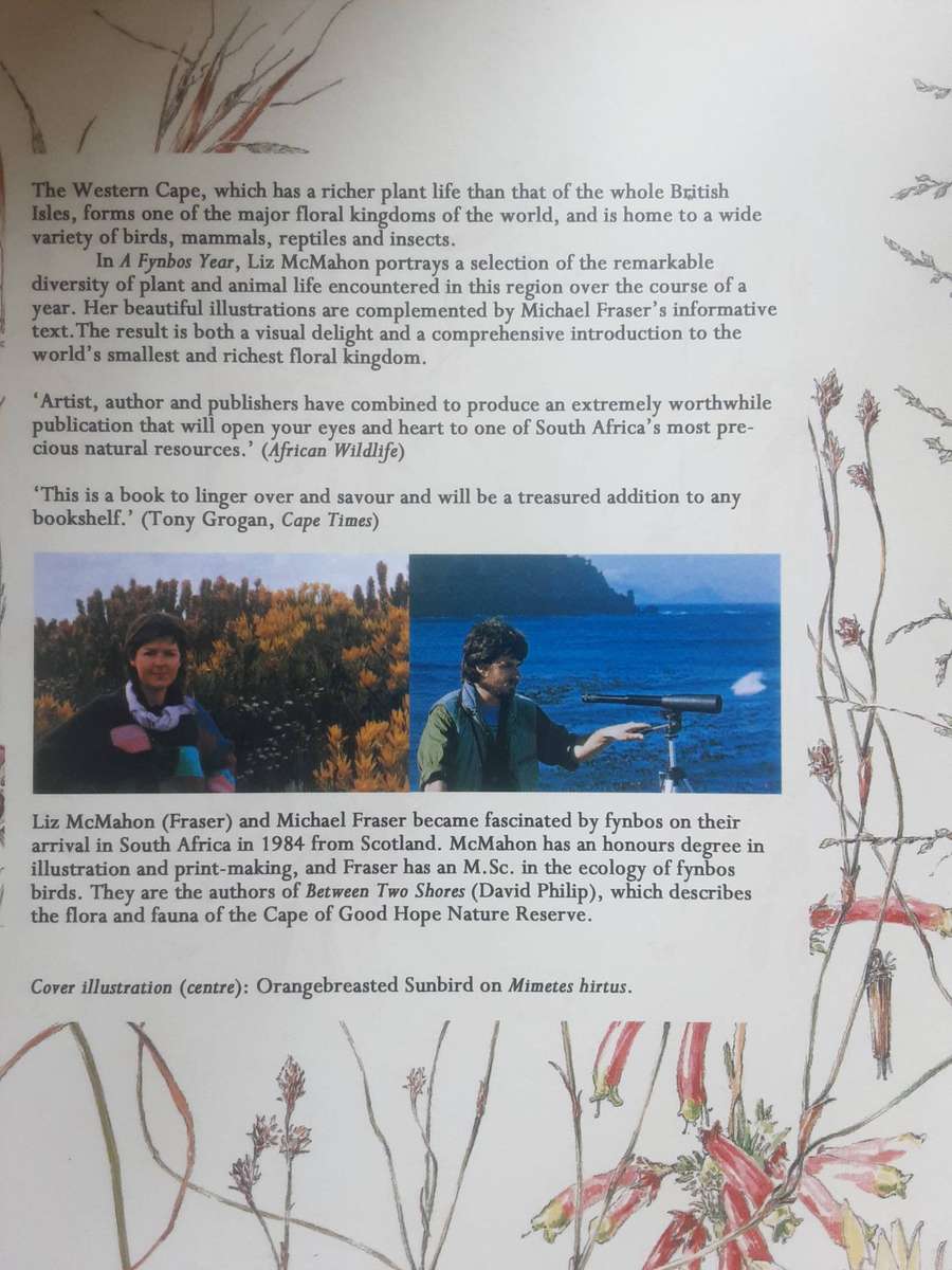 A Fynbos Year illustrated by Liz McMahon with text by Michael Fraser