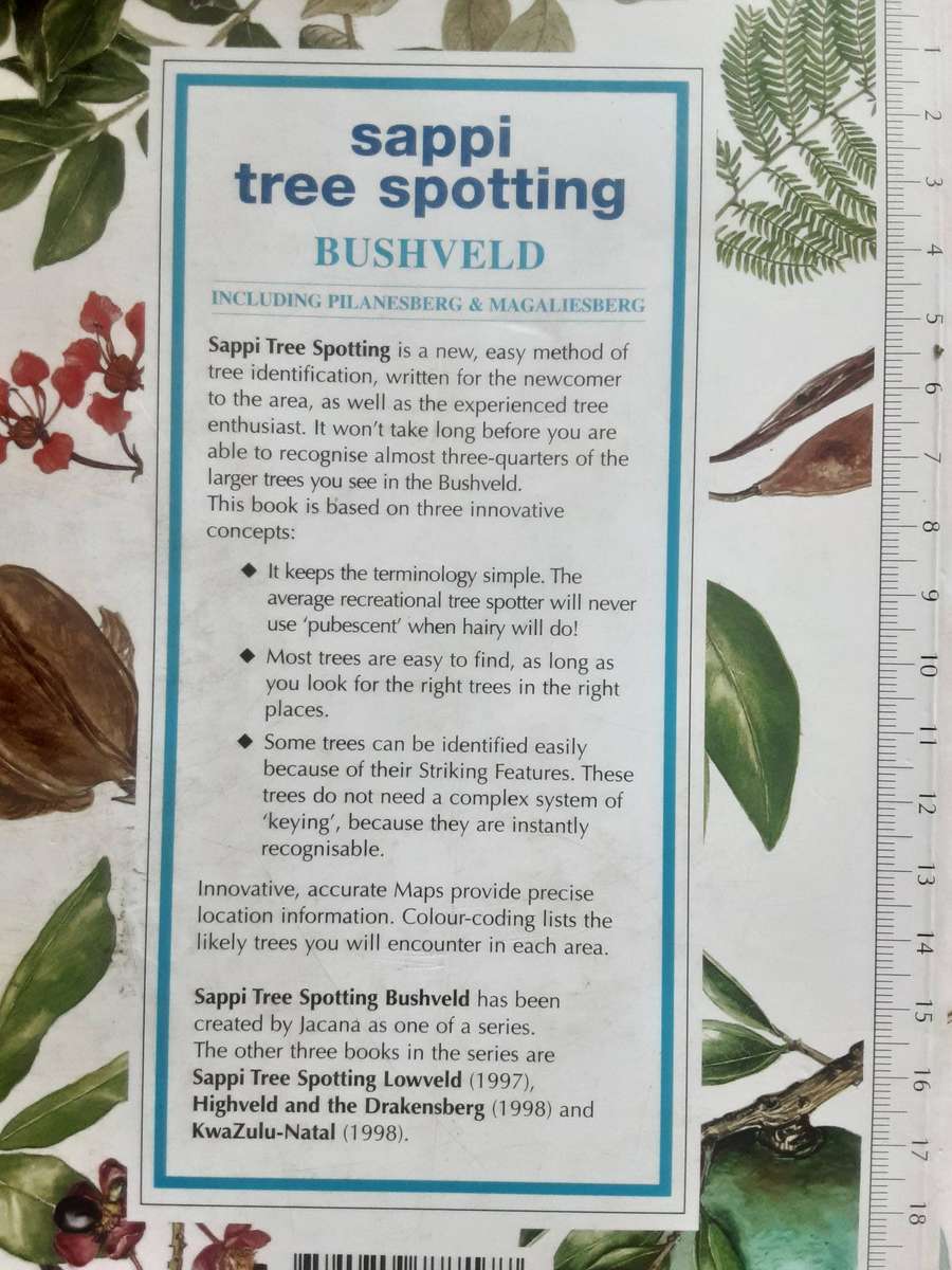 Sappi Tree Spotting Bushveld Including Pilanesberg & Magaliesberg by Rina Grant and Val Thomas