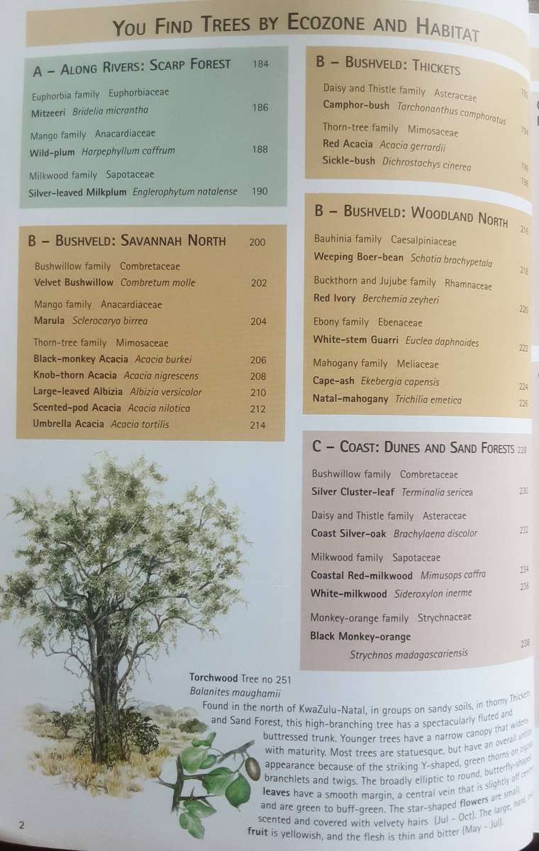 Sappi Tree Spotting KwaZulu-Natal and Eastern Cape By Val Thomas and Rina Grant