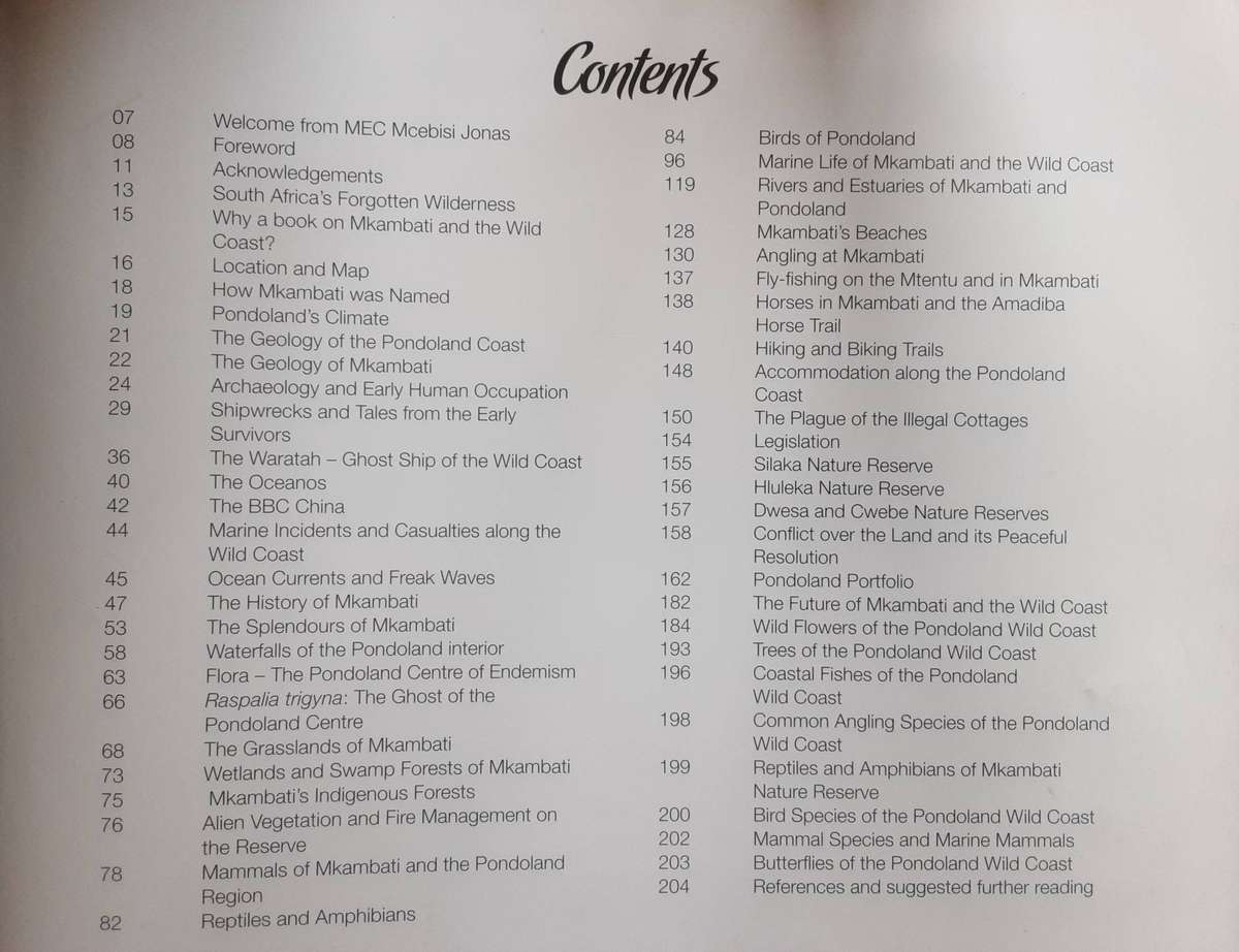 Mkambati And The Wild Coast by Div De Villiers and John Costello ***Signed by De Villiers**