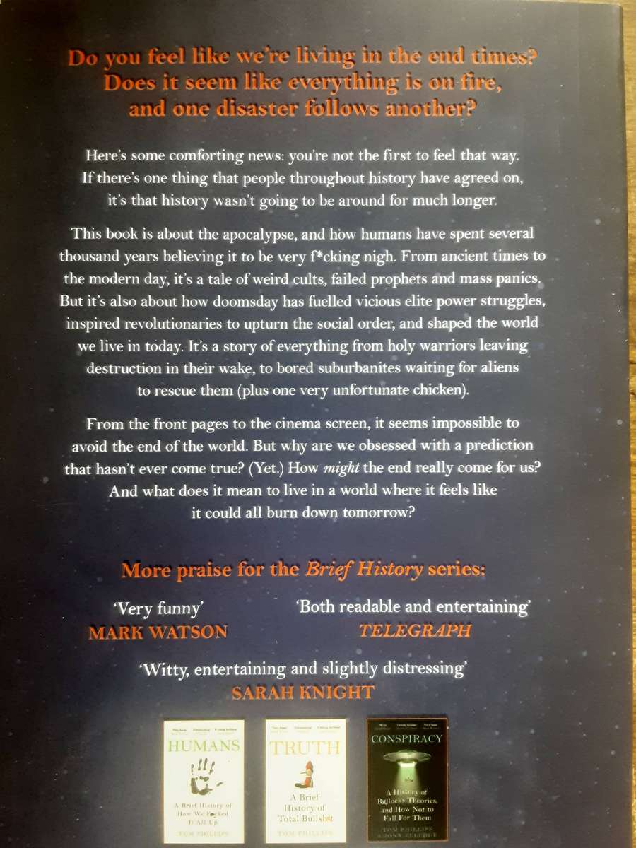 A Brief History of the End of the F***king World by Tom Phillips