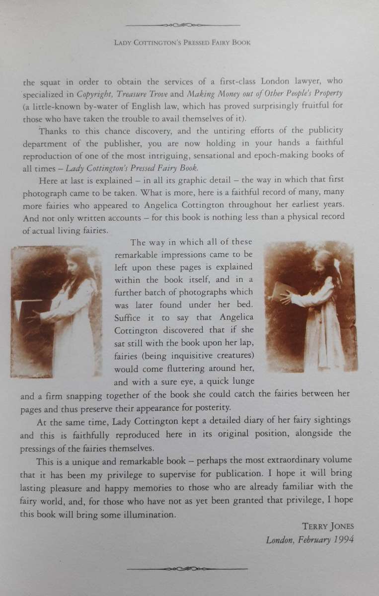 Lady Cottington's Pressed Fairy Book