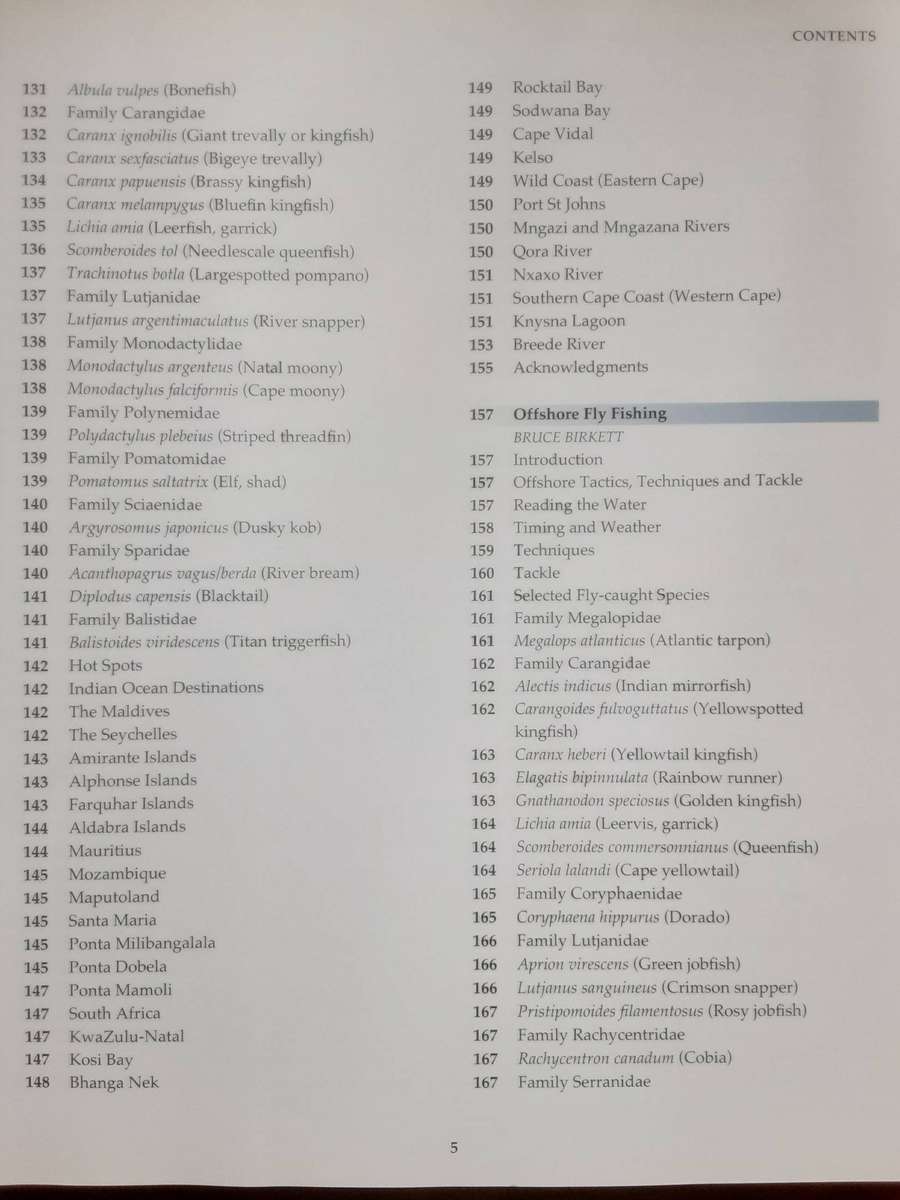 The FOSAF Guide to Fly-fishing Destinations in Southern Africa & the Indian Ocean by Wolhuter